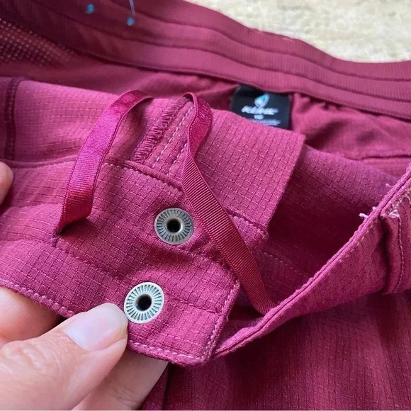 Kuhl Strattus Shorts Claret Athletic Hiking Active Outdoors: 10 - Picture 6 of 12